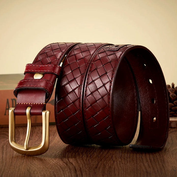 Baxter Woven Leather Belt