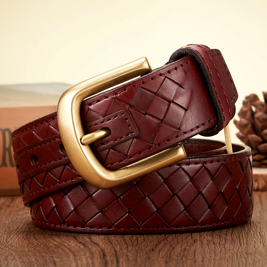 Baxter Woven Leather Belt