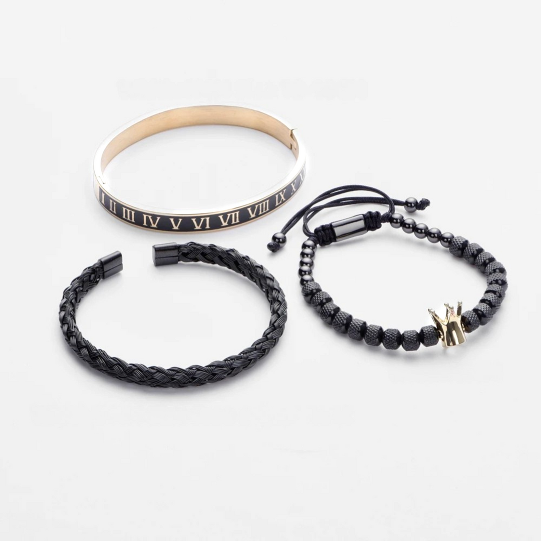 Regent Stacked Bracelet Set