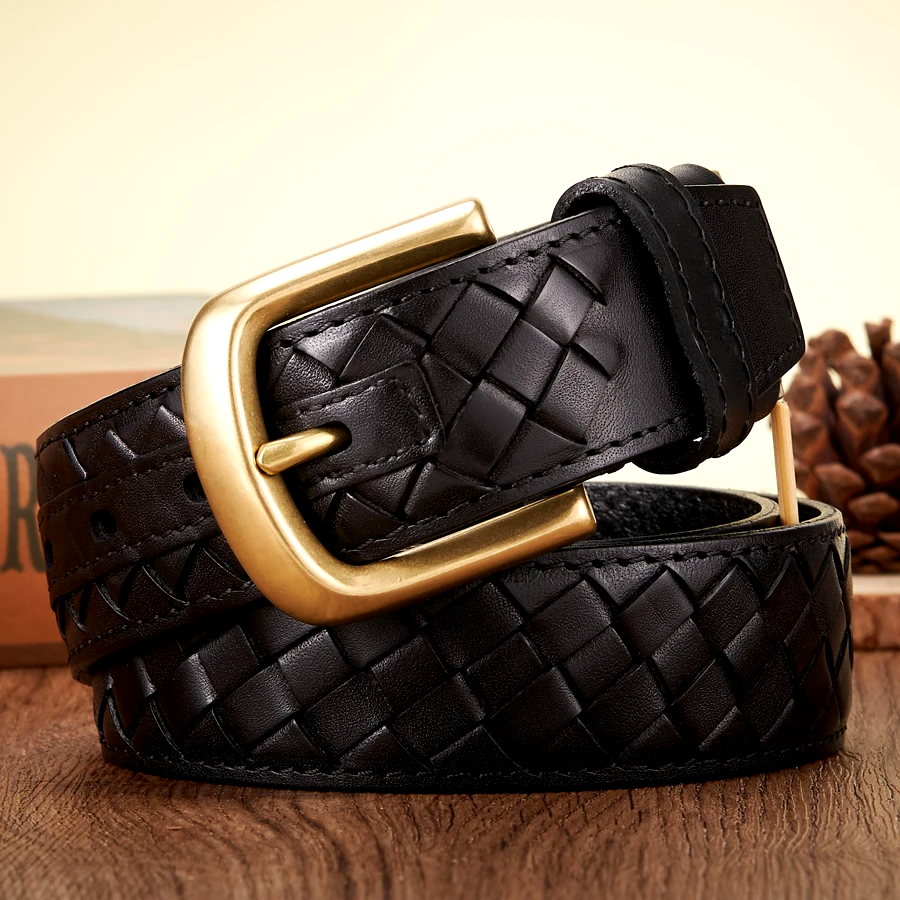 Baxter Woven Leather Belt