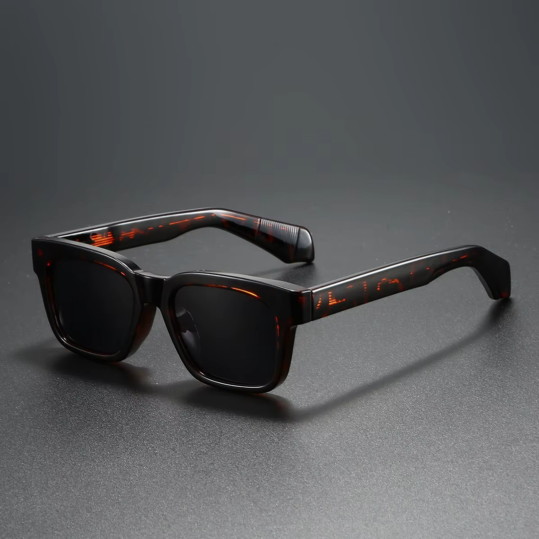 Amara Tortoiseshell Square Sunglasses