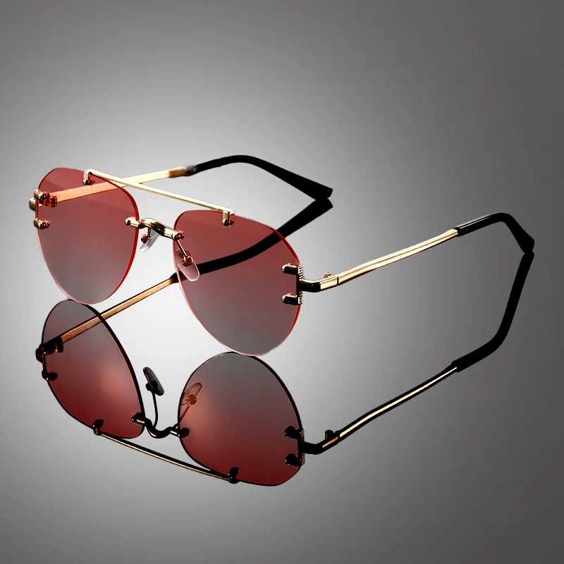 Chino Rimless Sunglasses