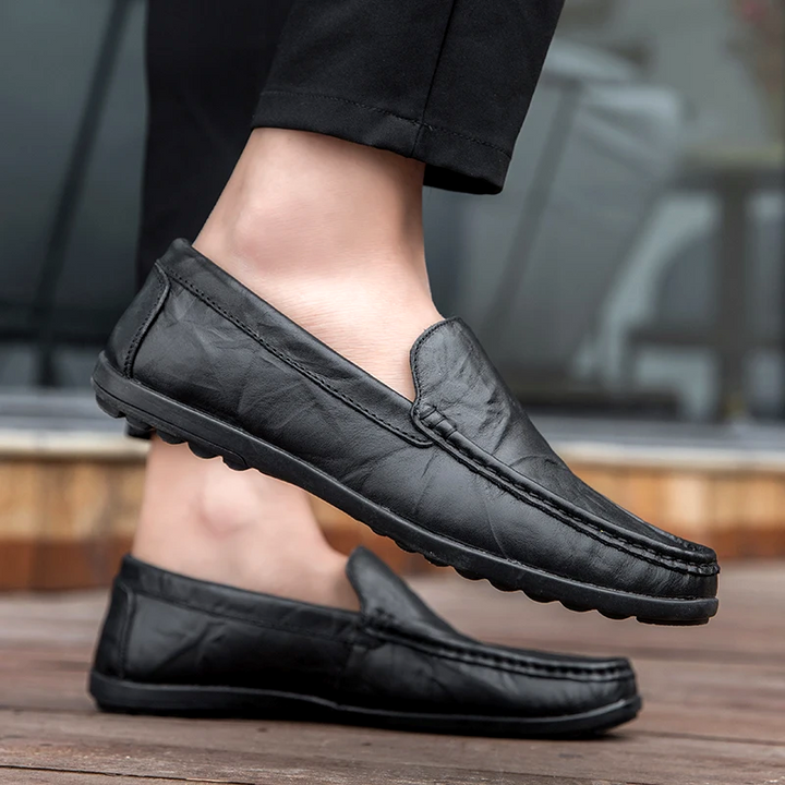 Massimo Leather Loafers