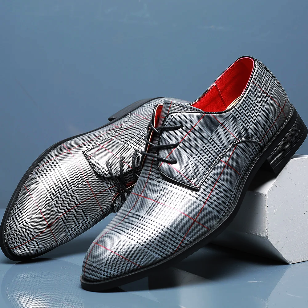 Plaid Dress Shoe