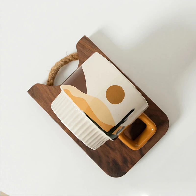 Morandi Boho Coffee Cup