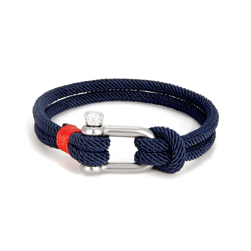 Anchor Shackle Bracelet