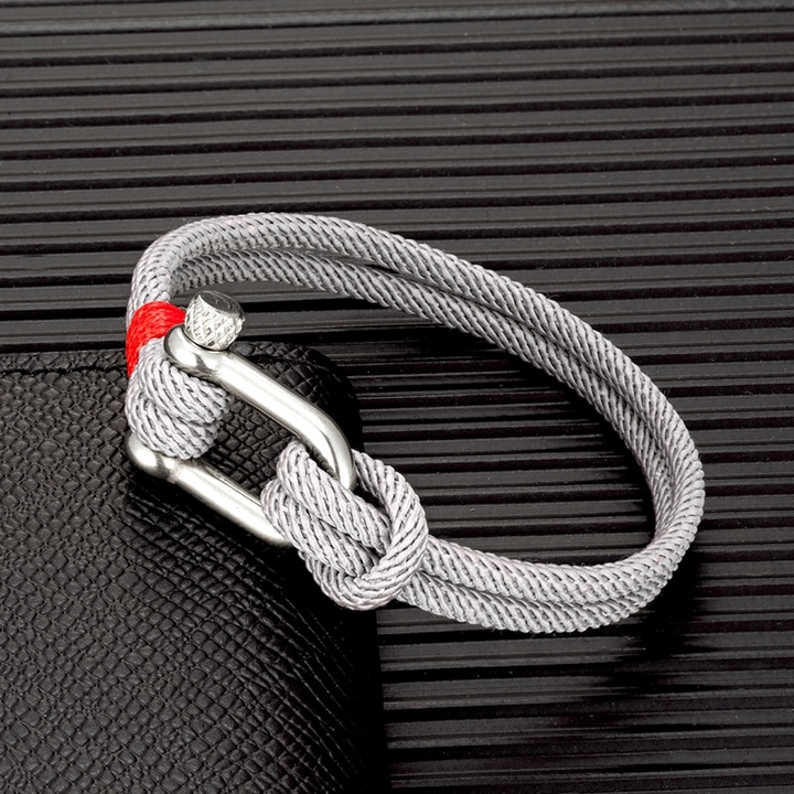 Anchor Shackle Bracelet