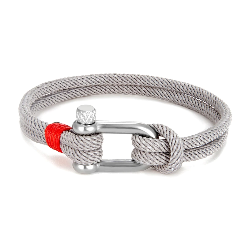 Anchor Shackle Bracelet