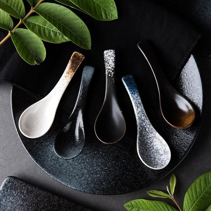 Japanese Ceramic Spoon Set